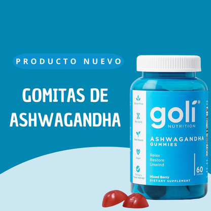 Goli Ashwagandha – Reduce el Estrés y Mejora tu Energía™ 🌿
